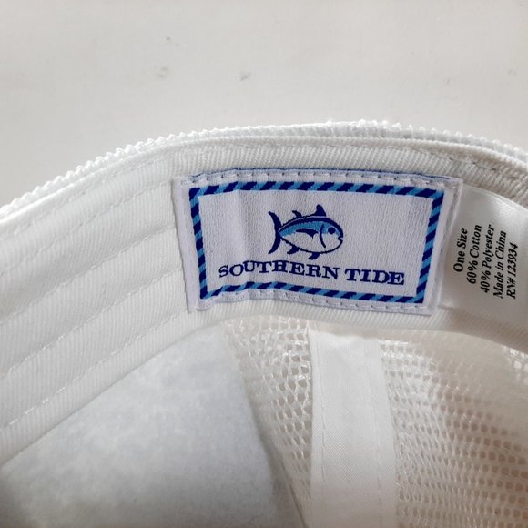 Southern Tide Mens Snapback Mesh Ball Cap Multicol - Picture 5 of 5